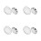 4 Sets Servierplatte Für Mit Bratfettfilter Und Kühlgeflecht 4