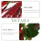 Red Fake Greenery Branch Plastic Wedding Decor Plant 9