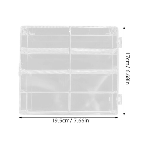 2 Stuks Transparante Plastic Displaydoos Voor Auto Modellen 2