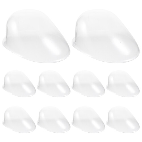 10 Stuks Hoedensteun Plastic Transparant Hoedenvormen Display Staander 1