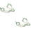 2Stk Crystal Stone Perlen Handy Lanyard Anhänger 8