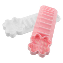 8 Silikon Make-up Halter Reinigungsunterlage Wandmontiert