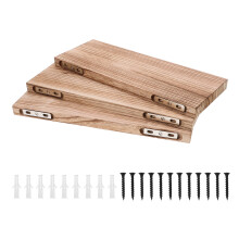 6 Holzschweberegale Für Badezimmer Und Home Office