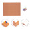 2 Sets Kork Streifen Büro Memo Board 5