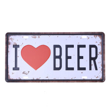 Simple Truth Vintage Schild Zinnmetall Für Wanddekoration Café