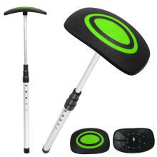 Golf Travel Bag Support Pole 4-Section Aluminium Alloy & ABS, 20-52in Adjustable Travel Golf Bag Rod