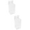 2Stk Einweghandschuhspender Wandhalter Mit 9