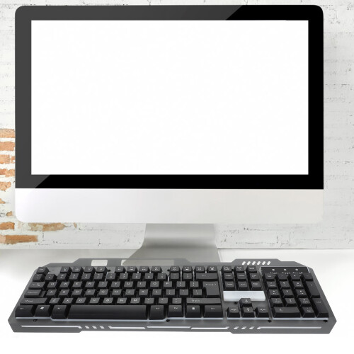 1St Gaming Tastatur Usb Computer Zubehör Schwarz 2