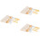 12 Bambusgriff Borsten Make-up Set Mit Leinenbeutel 6