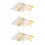 12 Bambusgriff Borsten Make-up Set Mit Leinenbeutel 8