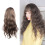 Styling Perücke Wellig Echthaar Lange Locken Für 6