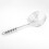 2Pcs Stainless Steel Wire Mesh Colander With Long Handle Skimmer 18Cm 8