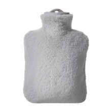 Hot Water Bottle With Ergonomic Filling Systems-grey 2000ml