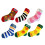 Jouet couinant en forme de chaussette colorée pour chien,-B 2