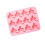 Moule réutilisable de silicone de banane de 12 morceaux-Rose 1