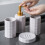 Ceramic Bathroom Essential Bundle Soap-Yellow Three Piece Set 7