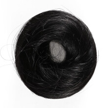 Women Haar Dutt Chignon Schwarz