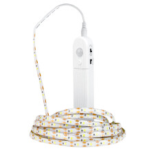 1St 2M 5V LED Lichtleiste Mit Sensor Für Schrank Schublade 3000K