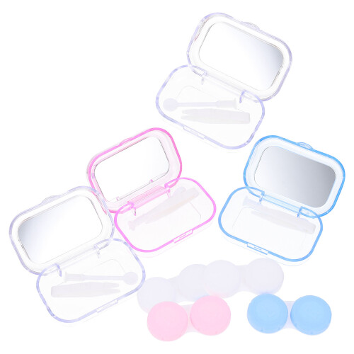 4 Boxen -Kartonboxen, Kontaktlinsenetuis (Mischstyling)