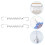 4Pcs Silver Multi-Hole Clothes Drying Rack with Hooks for Home Use 9