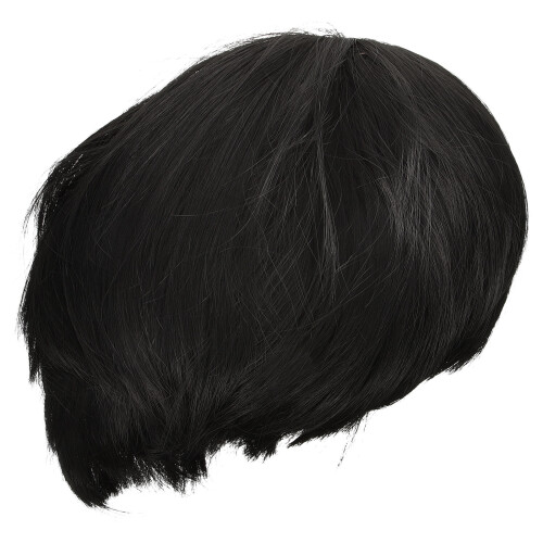 2Stk Kurze Glattes Haar Perücke Mit , Aussehend