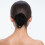 Elastische Donkerbruine Haarband Krullende Knot Haarstuk 5