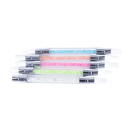 Silicone Embossed Pen Transparent Nail Art Home Use Tool 1