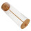 Straws Halter Spender: Organizer Mit Holzdeckel – 25,5x8 Cm 1
