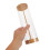 Straws Halter Spender: Organizer Mit Holzdeckel – 25,5x8 Cm 4