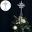 2Pcs Quality Iron Silver Star Christmas Tree Toppers 10