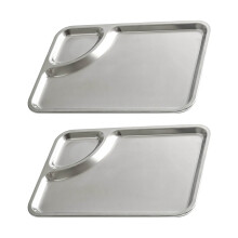 10 Teigtaschen-Platten Mehrfachfunktion Chips-Schalen
