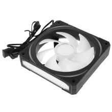 5Stk Precision Argb Gehäuselüfter Mit Infinity Spiegel Design Schwarz