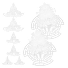 30Pcs Reusable Plastic Bonsai Plant Pot Mesh Pad Drainage Cover