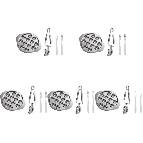 5 Sets Schneckenplatte Mit Gabelclip Für 2
