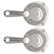 2 Unidades Coladores Inoxidable Para Cócteles Y Hielo