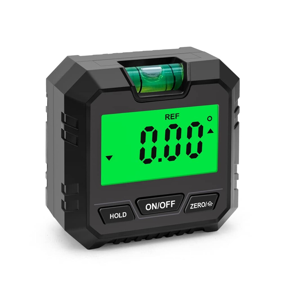 Mini Digital Protractor Inclinometer Electronic Goniometer Level Measurement Meter Finder Level Box Black 9393856328307