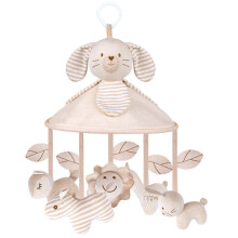 Baby Crib Mobile Spiral Cartoon Toys Music Box Squeaker Rattles Batteries Not Included For Boys And Girls