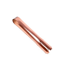 Ice Tongs 2-Pack Stainless Steel Rose Gold Ice Clip Kitchen Accessories