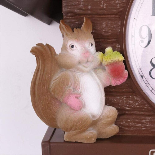 Wooden Cuckoo Clock With Adjustable Volume Night Sensor Quartz Pendulum Wall Clock Model A Hotel And Classroom 1