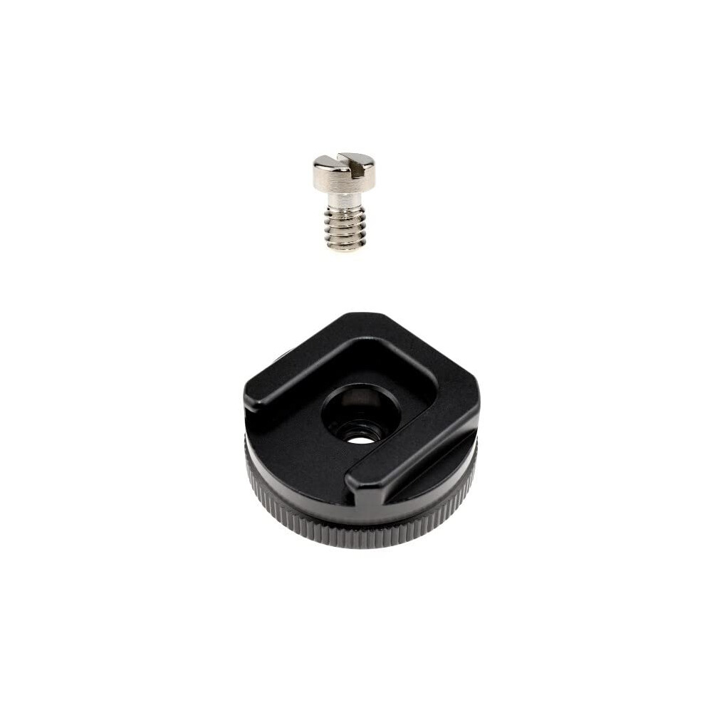 Camera Hot Shoe Mount To 1/4-20 Tripod Screw Adapter For Dslr Cameras, Easy To Mount And Screw 9393856328888