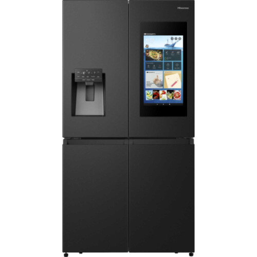 Hisense Hisense Pureflat Eclipse American Fridge Freezer - Black - E Rated