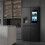 Hisense Hisense Pureflat Eclipse American Fridge Freezer - Black - E Rated 8