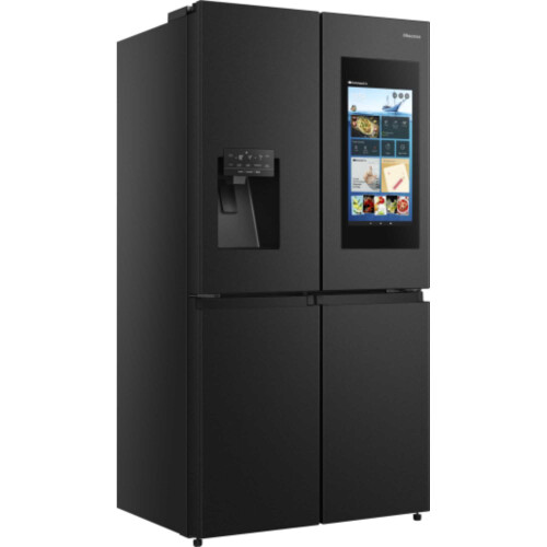 Hisense Hisense Pureflat Eclipse American Fridge Freezer - Black - E Rated 1