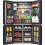 Hisense Hisense Pureflat Eclipse American Fridge Freezer - Black - E Rated 4