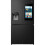 Hisense Hisense Pureflat Eclipse American Fridge Freezer - Black - E Rated 5