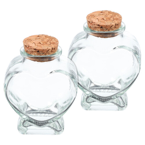 4 50 Ml Glasflaschen Mit