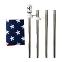 1 Set Amerikanische Flaggenstange Außenbereich Boot