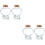 4 50 Ml Glasflaschen Mit 7