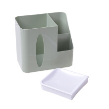 Tissue Box Container Organizer Paper Boxes For Storage Green