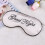 Comfortable Beige Silk Sleep Blindfold Soft Eye Mask for Home 6